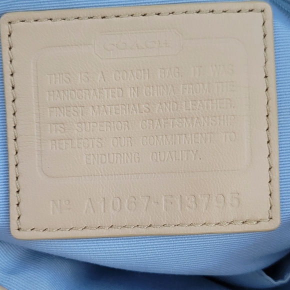 Coach Colorful Print Satin Hobo Bag - Picture 2 of 9